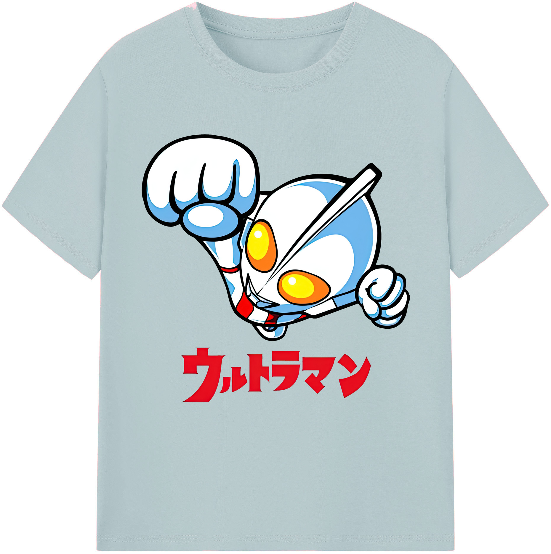（画像用） ウルトラマン Ultraman 綿100％半袖Tシャツ（フロントプリント）
